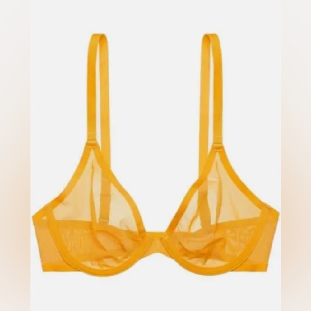 Cuup - The Plunge Mesh Bra | Size 32E